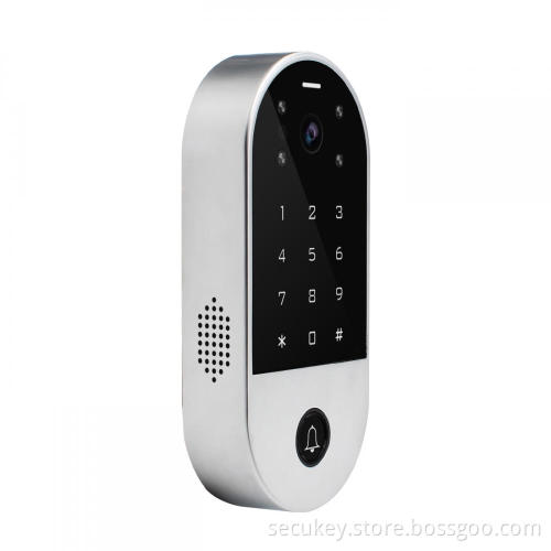 Secukey Access Control Smart Video Intercom with Tuya WiFi Remote control intercom access control